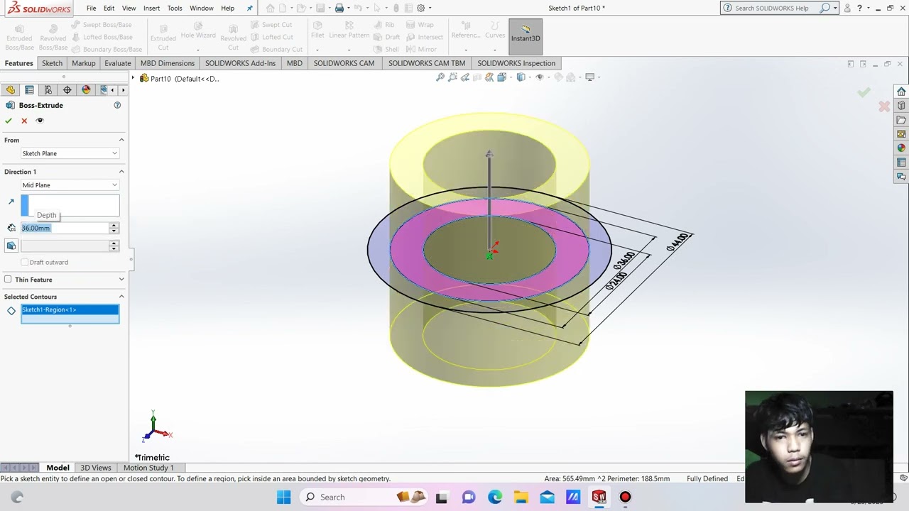 Exercise 26 Solidwork Youtube Exercise 26 Solidwork Youtube