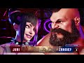 Street Fighter 6 - Juri Vs. Zangief Walkout