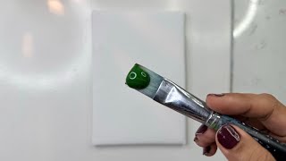 Easy Acrylic painting tutorial/ wind chimes painting tutorial/ Bokeh effect painting