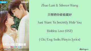 只想把你偷偷藏好(Just Want To Secretly Hide You)  赵露思 (Zhao Lusi) 汪苏泷 (Silence Wang) 偷偷藏不住 Hidden Love (OST)