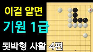 됫박형 사활 #4 (바둑강좌)