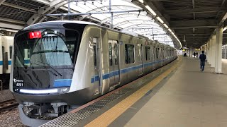 【12年ぶりの新型通勤電車】小田急5000形経堂駅発車シーン