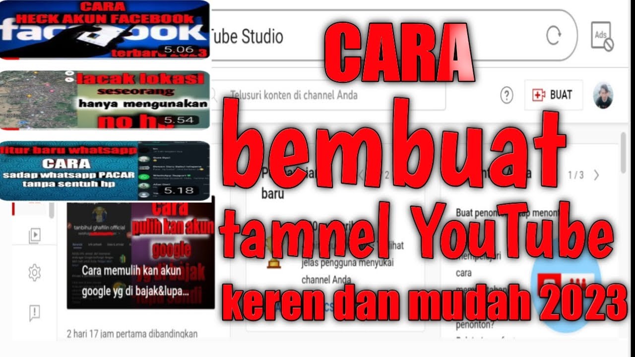 Cara Membuat Thumbnail Youtube Youtube