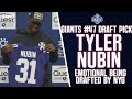 Tyler Nubin on being drafted by Giants: 'It doesn't feel real' | SNY