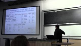 Database Systems (Spring 2016) Lecture 12