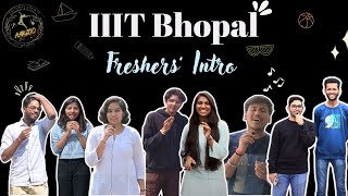 Freshers' 2023 Introduction | IIIT Bhopal