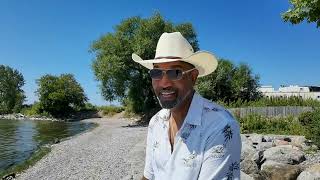 Evangelist Gerry Thompson Singing One Day AT A Time At The Lake