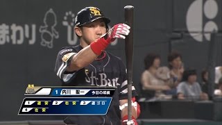 【プロ野球パ】1500安打達成！ソフトバンク・内川、今季3度目の4安打の猛打賞 2014/07/11 H-F