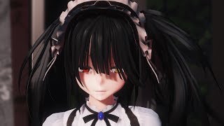 MMD 花瓶に触れた maid kurumi