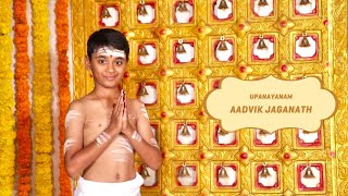 Upanayanam of Aadvik Jaganath