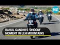 Rahul Gandhi On Bike Near China Border; Cong MP's Stylish 'Dhoom' Look From Pangong Goes Viral