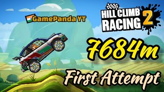 7684m in FIRST ATTEMPT with Rally Car in Countryside - Hill Climb Racing 2