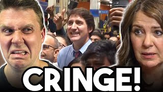 Trudeau STARTLING CRINGE at Manufacturing Plant + Danielle Smith Dropping TRUTH BOMBS