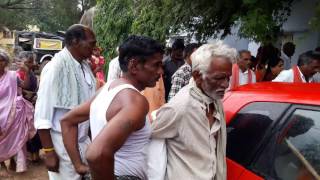 Age of 133 old man cames to pallavolu KASIREDDY NAYANA OLDAGE HOME and invited to venkataiah swami