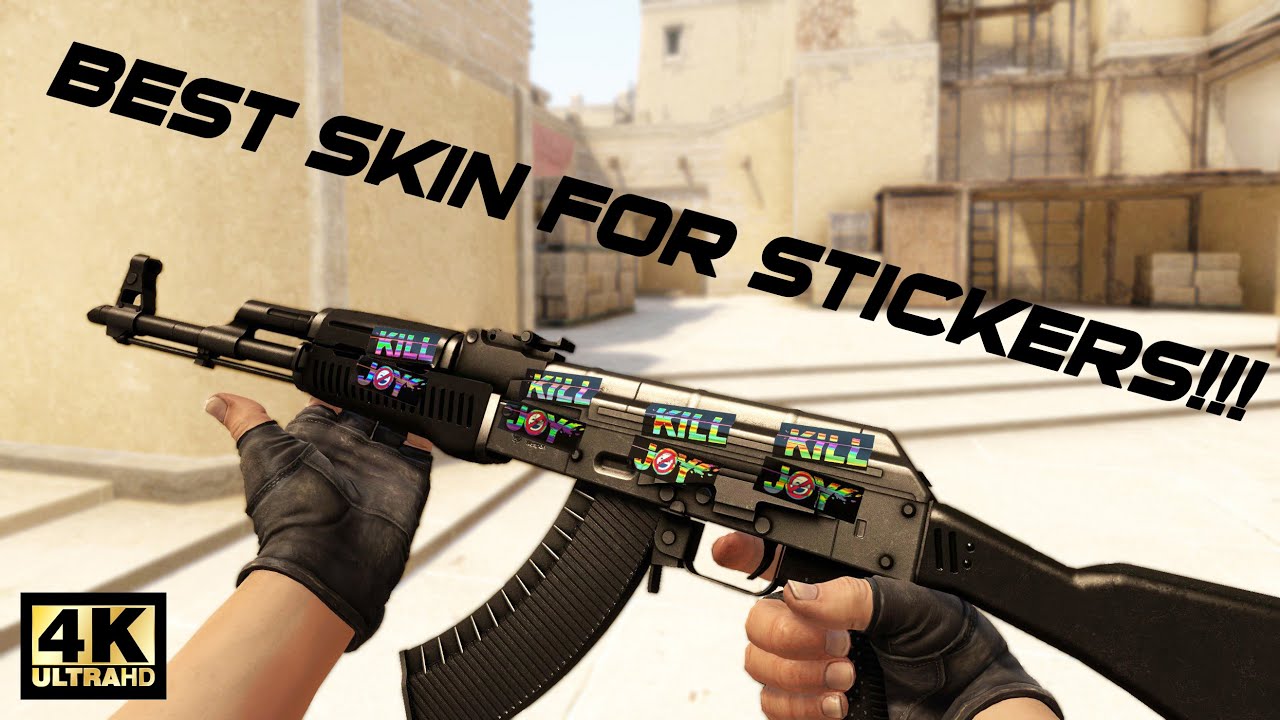 CSGO AK-47 | Slate - BEST Sticker Combinations Showcase! [4K] - YouTube