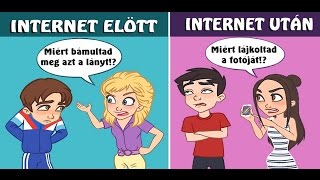 Hogyan változtatta meg az internet az életünket. Vicces videó 2016