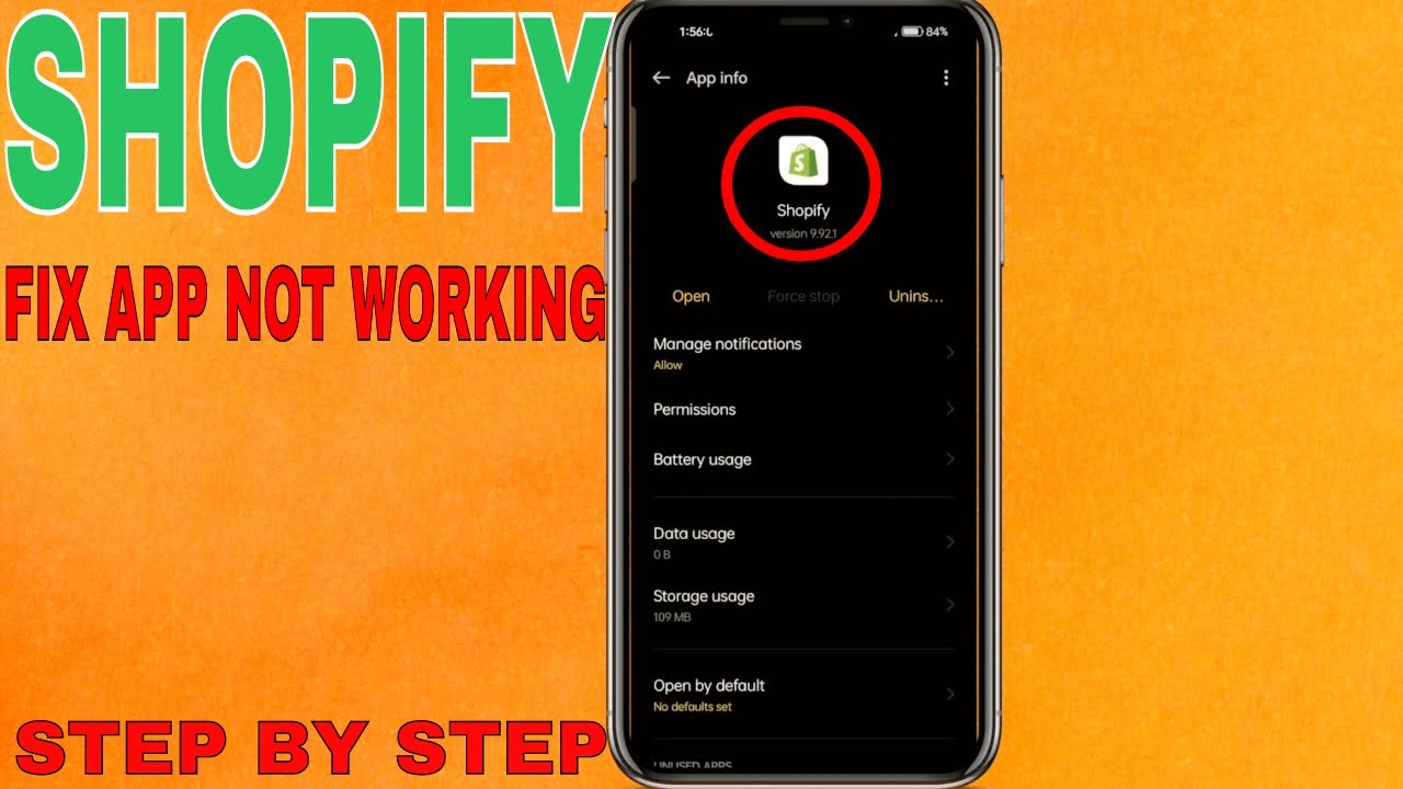 How To Fix Shopify App Not Working рџ ґ Youtube