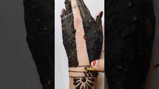 Unexpected 🤩😱You can make this beautiful mehndi design in less than 5 minutes #shorts #mehndi #yt