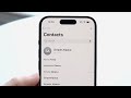 How To Fix Disappeared Contacts On iPhone! (2023)