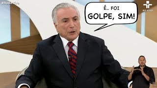 Foi golpe | Michel Temer no #RodaViva