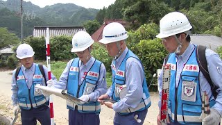 河川や道路の被害を調査　「ＴＥＣーＦＯＲＣＥ」が被災地へ　福岡