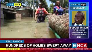 Vaal Floods | Hundreds of homes swept away