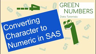 Converting Character to Numeric in SAS | Data Tutorial | INPUT Function