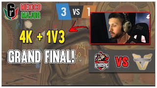 JOYSTICK WINNING 1v3 CLUTCH IN THE GRAND FINAL - R6 MEXICO MAJOR HIGHLIGHTS | BEST OF SIEGE