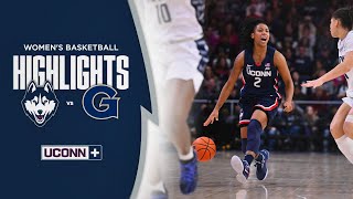 HIGHLIGHTS | UConn Women's Basketball at Georgetown