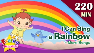 I Can Sing a Rainbow + More Nursery Rhymes | 50 Kids songs with lyrics | English animation