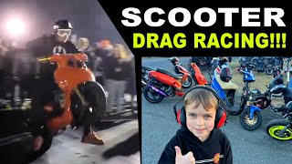 Scooter Drag Racing alla prima chiusura della stagione senza preparazione statale 2024