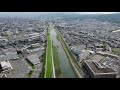 【4k画質】京都の河川上空をはんなり旅（ドローン空撮）