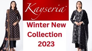 Kayseria  Winter New Embroidery Collection 2023 / Unstitched with reasonable prices