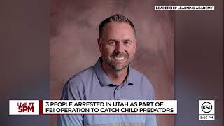 3 arrested in Utah as part of nationwide FBI operation targeting child predators