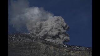 "Actividad del volcán Nevado del Ruiz continúa muy inestable": Servicio Geológico Colombiano