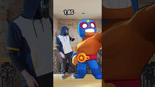 CUANTO MIDEN LOS PERSONAJES DE BRAWL STARS