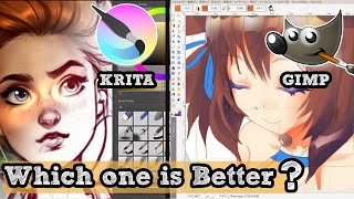 GIMP vs Krita Which is Better