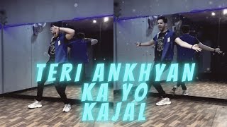 Teri ankhyan ka yo kajal 😍👀 (Vertical)|Nitin's World|Sapna chowdhary|Dance cover|Haryanvi song 🔥