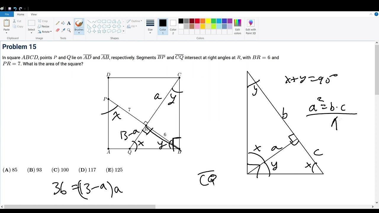 2021 AMC 10B Problem 15 Fall - YouTube