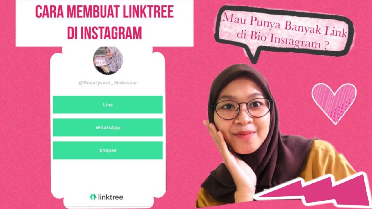 Tutorial Membuat Linktree Di Bio Instagram Youtube