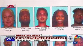 Steak 'n Shake manager among 40+ arrested in St. Lucie County drug roundup