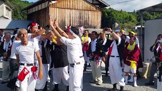 2017山田町秋祭り　西多田vs東多田