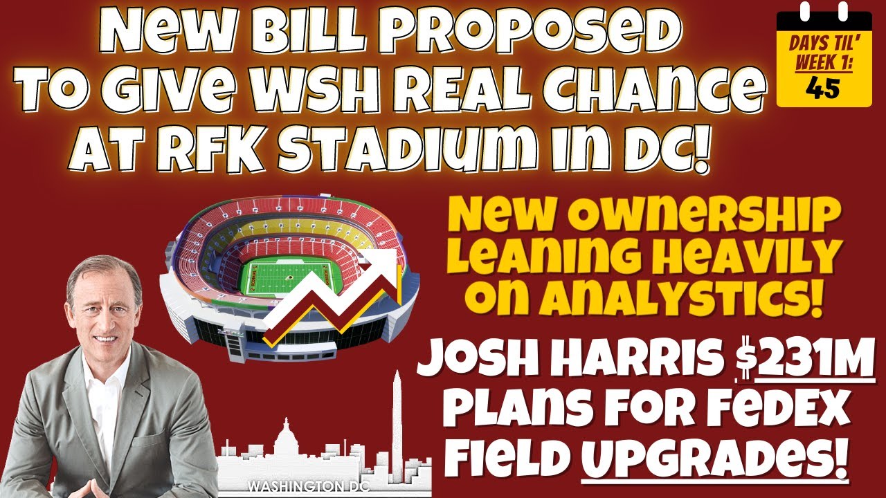 Bill Proposed For RFK Stadium In DC! + 2031 Domed Stadium! + $231M ...