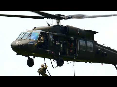 How fast is a Black Hawk helicopter?