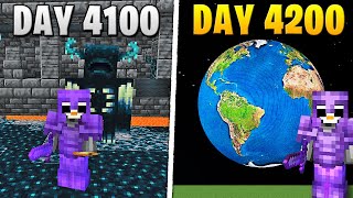 I Survived 4,200 Days in HARDCORE Minecraft...