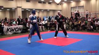 Thomas Smith vs Christopher Gargiulo Point Fighting +70kg Final at WKA World Championships 2012