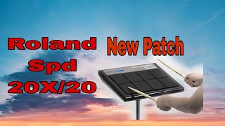 Roland Spd 20X/20 Octapad New Patch