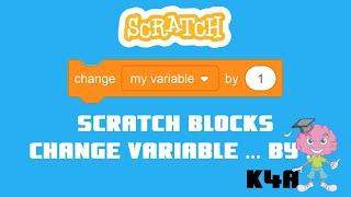 Scratch blocks - change variable ... by ...