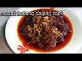 Masak habang daging sapi,khas Banjarmasin