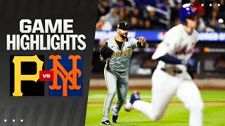 Pirates vs. Mets Game Highlights (4/15/24) | MLB Highlights